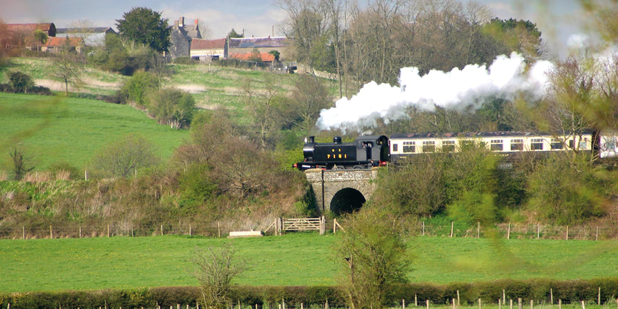 Celebrating Christmas Eve aboard the Avon Valley festive steam train